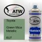 Preview: Toyota, Green Mica Metallic, 6U7: 400ml Sprühdose, von ATW Autoteile West.